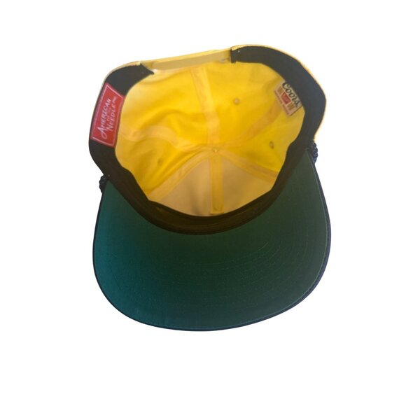 Coors Banquet Vintage Yellow & Navy Snapback Hat - Picture 4 of 6